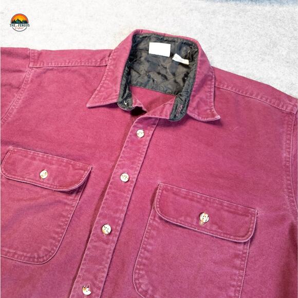 Field & Stream Button-Up Shirt Red Flannel Long Sleeve Cabincore Men's Size XXL - Picture 3 of 6